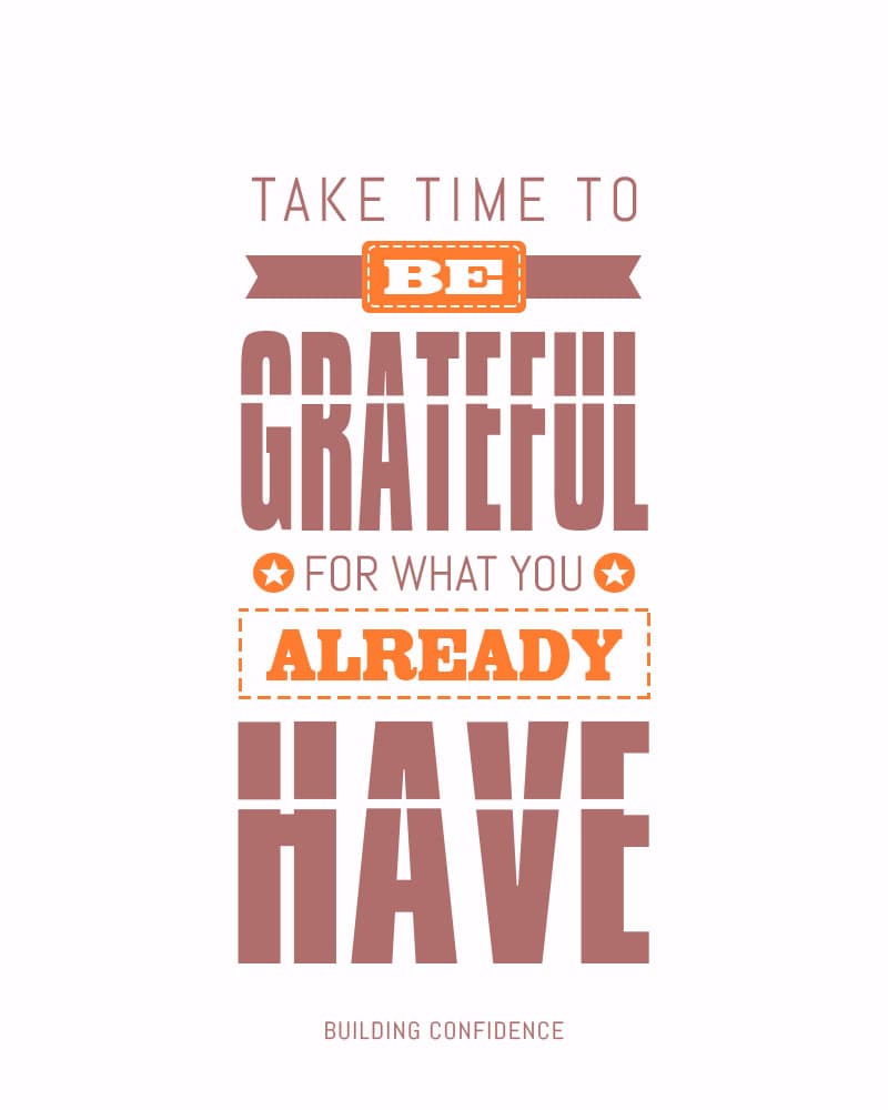 Be Grateful