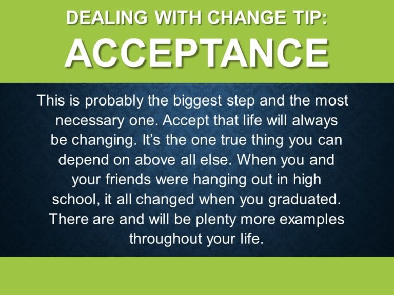Acceptance