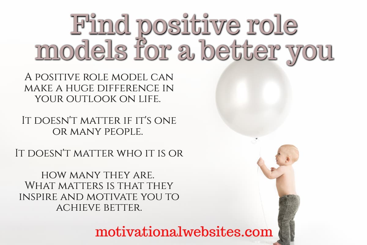find positive role models