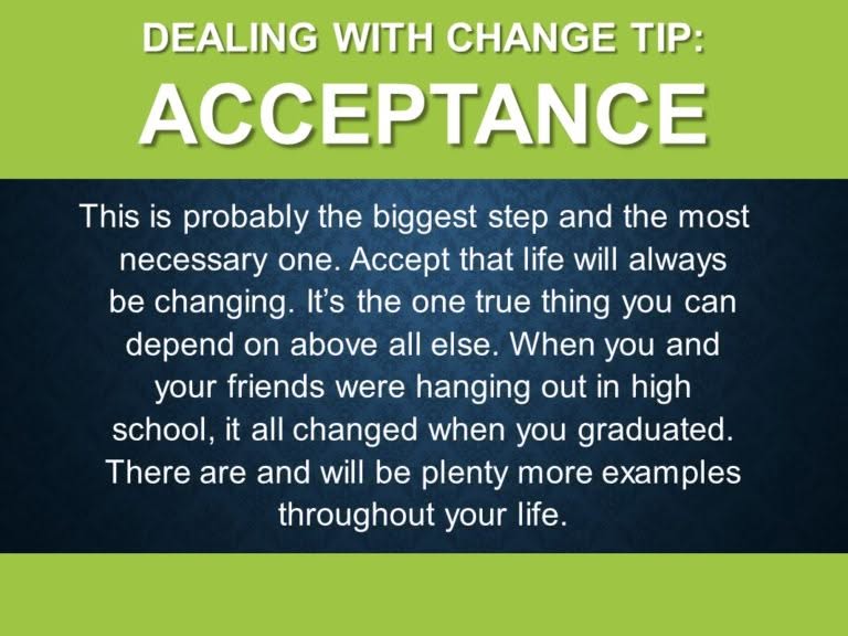 Acceptance